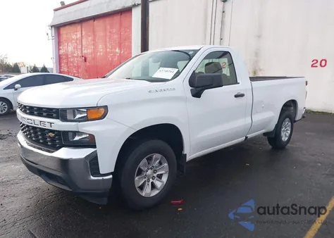 2020 Chevrolet Silverado 1500 2Wd Long Bed Wt z USA, uszkodzony, nr VIN 3GCNWAEF7LG272164